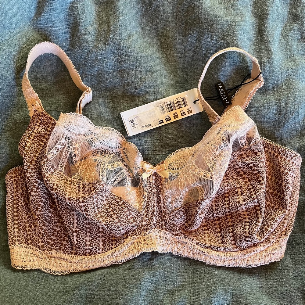 NWT Fantasie Olivia Balcony Bra, 32FF UK